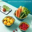AA 6 Chiếc Giỏ Chứa Hai Lớp Bộ Thoát Nước Cho Nhà Bếp Giải Pháp Giặt Và Bảo Quản Thực Phẩm Hiệu Quả VN