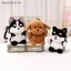 SRVN Chó Sang Trọng Móc Khóa Mini Puppy Thú Nhồi Bông Túi Mặt Dây Chuyền Cho Trẻ Em Quà Tặng Sinh Nhật Hộp Chìa Khóa Dễ Thương.