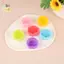 5 Khuôn Silicon Hoa Sen 3 / 5cm Khuôn Bánh Cupcake Muffin Nướng Nonsti Và Chịu Nhiệt Khuôn Bánh Silicon Có Thể Tái Sử Dụng ELWW