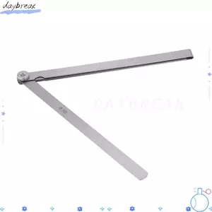 Công cụ đo độ dày DAYBREAK, Bộ đồng hồ đo cảm biến phạm vi 0,02mm đến 1mm bằng thép không gỉ, Công cụ đo khoảng cách dài 200mm chính xác Ứng dụng hàn