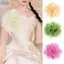 JVSUB Lưới Hoa Lớn, Trang Trí Quần Áo Handmade Hoa Lớn Trâm Cài, Thời Trang Không Pin Phụ Kiện Trang Sức DIY Vai Hoa