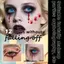 Nhãn dán trang điểm Halloween DONOVANQQ, Nhãn dán phấn má hồng vết máu lâu trôi không thấm nước, Phim hoạt hình nghệ thuật toàn thân bí ngô Nhãn dán Tatto tàn nhang dùng một lần Người lớn Trẻ em sử dụng