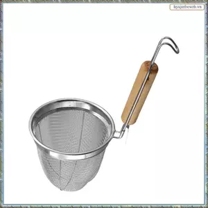 Mì Lọc Giỏ Mì Inox Đa Năng Giỏ Phục Vụ Nhà Bếp Lọc Drainer Dụng Cụ Nhà Bếp