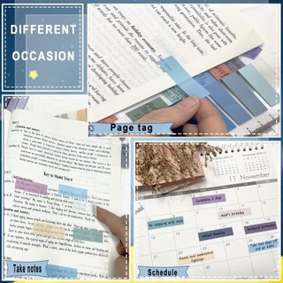 Nhiều Màu Sắc Dính Ghi Chú Ghi Nhớ Miếng Dán Nhãn Đánh Dấu Trang Chỉ Số Dán Notepad Trường Văn Phòng Phẩm