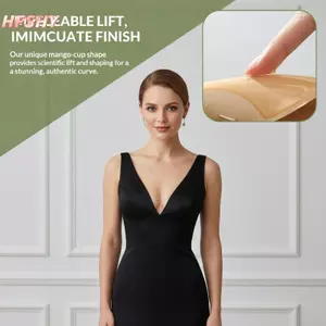 Áo ngực vô hình hai màu HFSHY dành cho nữ kèm cốc xoài không gây dị ứng để sử dụng hàng ngày VN