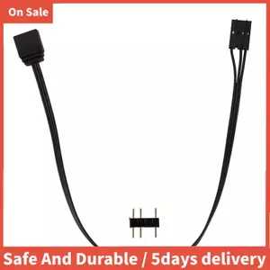 Dành Cho 4PIN RGB Đến Tiêu Chuẩn ARGB 3-Pin 5V Adapter Kết Nối Cáp RGB 25cm