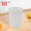 Bình đo 250mL Cốc nhựa trắng trong suốt