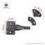 Bộ giữ cửa ổn định Caravan Catch Chốt xoay cho xe kéo Rv