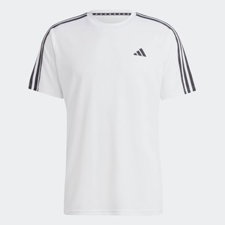 adidas Gym & Training Train Essentials 3-Stripes Training Tee Men White IB8151