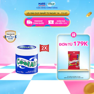 Combo 2 hũ kẹo Sing-gum Cool Air hương bạc hà - khuynh diệp hũ 90 viên