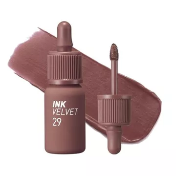 Peripera Ink The Velvet Lip Tint | Sắc tố cao, áo dài &amp; Son Tint không trọng lượng | Chống nhòe, màu sắc có thể xây dựng cho môi &amp; Má | Trang điểm K-Beauty, An toàn cho người nhạy cảm