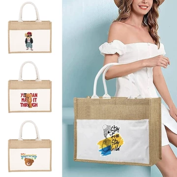 ❈ ❥ ❥ Túi tote Túi mua sắm Túi xách Túi lưu trữ Túi gấp Túi du lịch Túi tạp hóa Túi dã ngoại Gấu hoạt hình dễ thương