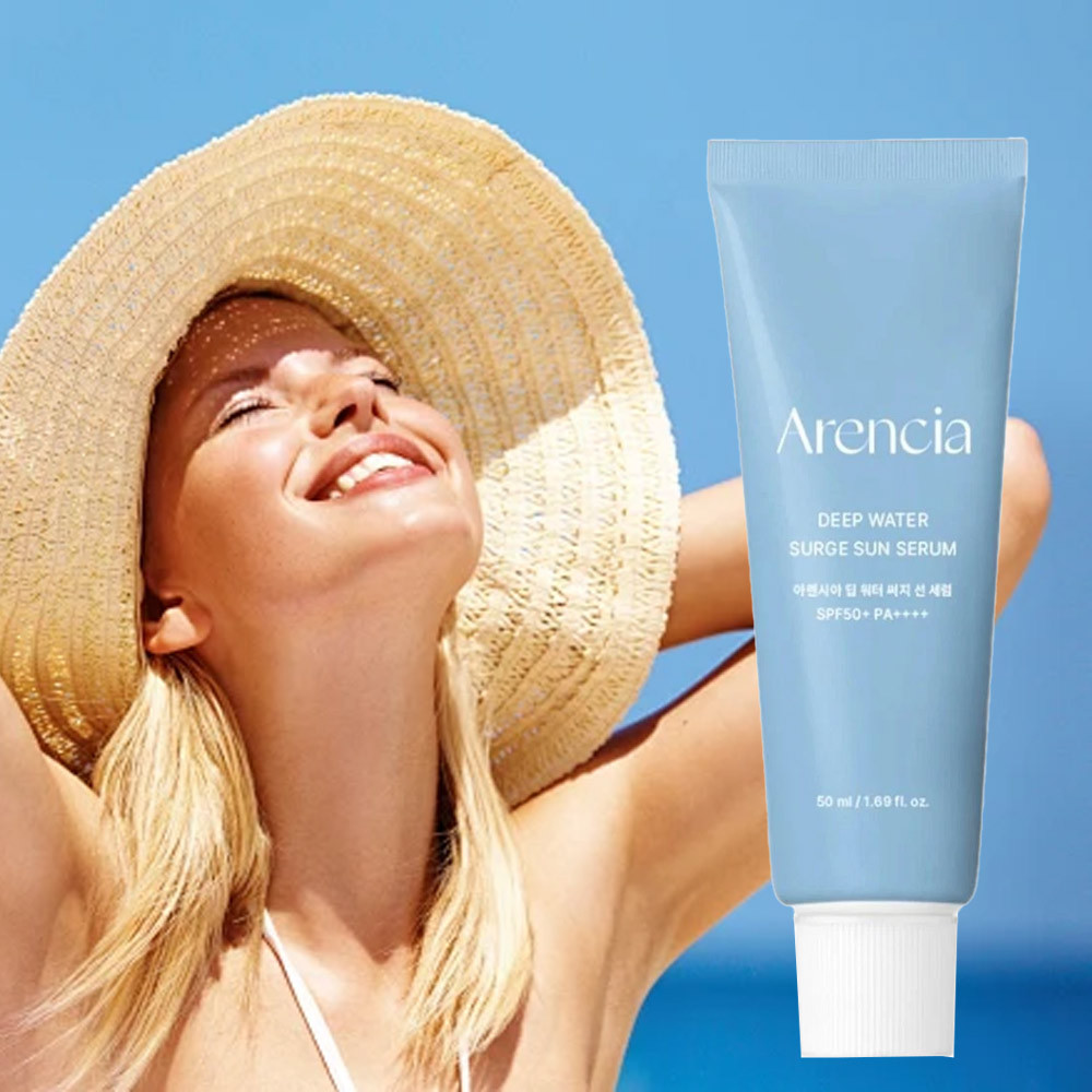 Arencia Deep Water Surge Sun Serum — 50ml, SPF50+ PA++++, Lightweight  Moisturizing UV Serum | Shopee Việt Nam