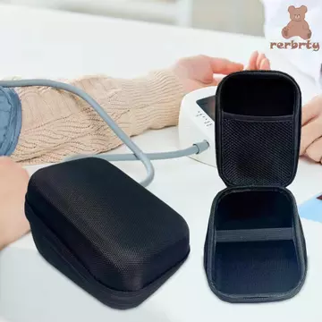 Hộp đựng máy đo huyết áp RERBRTY, Túi bảo vệ máy đo huyết áp tam giác di động, Vỏ cứng chống sốc chống nước cho máy đo huyết áp