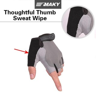Newwellknownepic Phòng Tập Gym Thể Dục Thoáng Khí Chống Trơn Trượt Nam Nữ Nửa Ngón Mùa Hè Câu Cá Đi Xe Đạp Găng Tay Ngón Nữ Xe Đạp VN