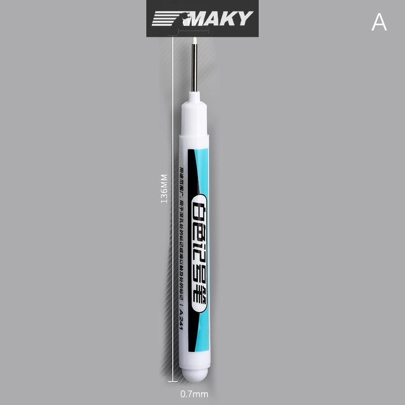 Newwellknownepic 0.7 / 1.0 / 2.5mm Bút đánh dấu màu trắng chống thấm nước Sơn Tread Bút lốp ô tô Paing VN