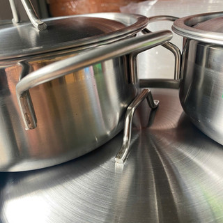 Set Nồi Inox 5 Nồi 16-18-20-22-24cm – Độ Bền Cao, Dễ Vệ Sinh