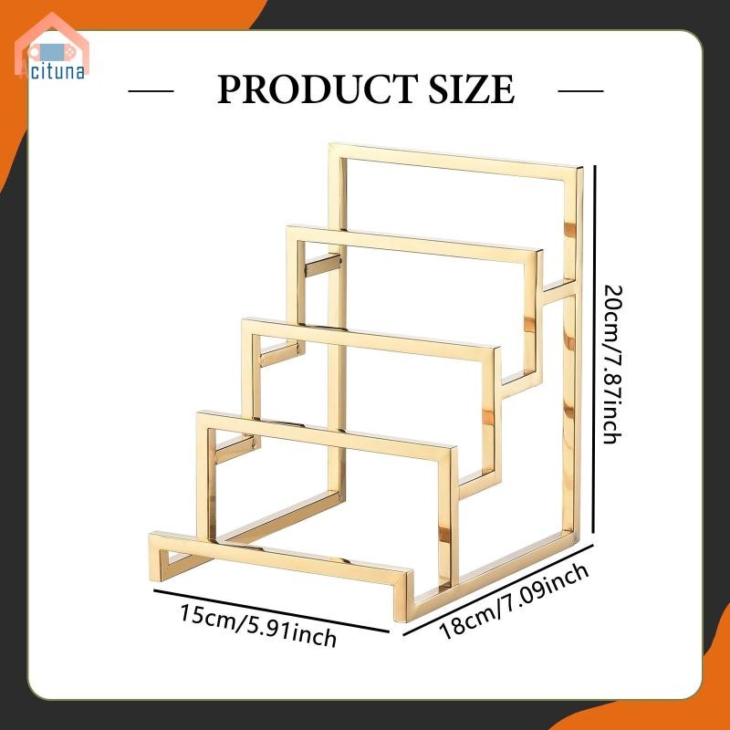 Ví trưng bày Giá đỡ ly hợp Túi xách Giá đỡ đa chức năng Ví kim loại đơn giản Tủ quần áo Sắp xếp Ví Thang Giá cho gia đình