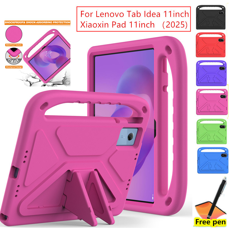 Ốp Lưng Tương Thích Cho Lenovo Tab Idea 11inch 2025 TB336FU TB336ZU Xiaoxin Pad 11 2025 TB335FC Vỏ An Toàn Trẻ Em Bảo Vệ Máy Tính Bảng Chất Liệu Chống Sốc Vỏ An Toàn Và Chống Rơi