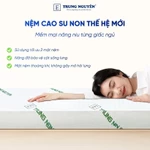 Nệm cao su non thế hệ mới gấp 2 Trung Nguyên, nệm gấp gọn tiện lợi, êm ái, đàn hồi thoáng khí đủ kích thước theo yêu cầu — ảnh 6
