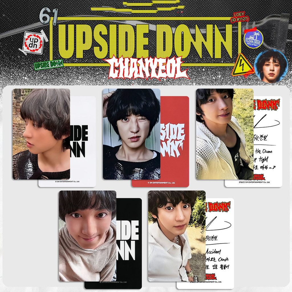 5-9 chiếc EXO Chanyeol UPSIDE DOWN Lomo Cards Tinh chất của Reverie KAI Wait On Me Solo Photocards CHEN XIN SUHO Park D.O. Bưu thiếp Oh Se Hun KPOP YM