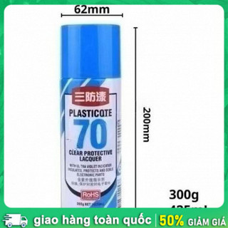 CRC70 Sơn Xịt Phủ Mạch Cách Điện 450ml – Chống Ẩm, Chống Oxi Hóa, Siêu Bám