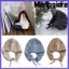 Mũ dệt kim MERIGGIARE, Mũ mùa đông siêu mềm dày, Bông tai mềm lót lông cừu thời trang ấm áp Mũ beanie mùa đông