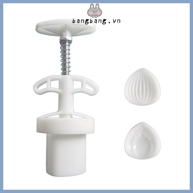 Bang Khuôn Bánh Quy Bánh Trung Thu Hạt dẻ Máy Làm Bánh Trung Thu Cắt-Mold Áp Lực Tay DIY Trung Thu Lễ Hội-Trang Trí Cookie Bánh Ngọt Dụng Cụ
