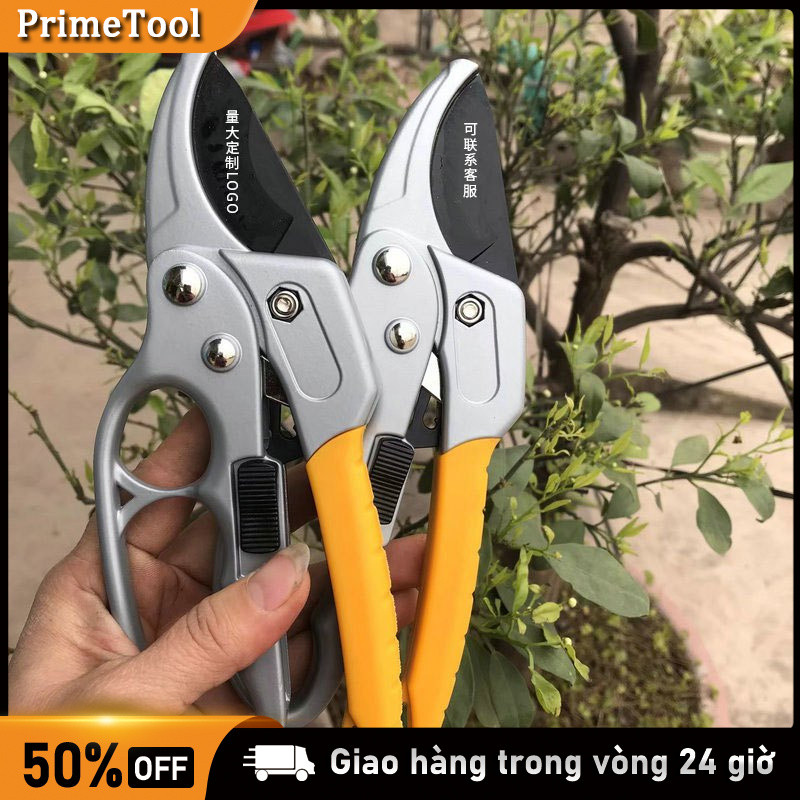 Kéo Cắt Cành Cộng Lực SK5 Lưỡi Sắc, Bản Lớn, Tỉa Cây Dễ Dàng, Phù Hợp Mọi Nhu Cầu Làm Vườn