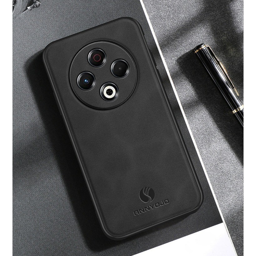 Ốp điện thoại Trơn Mờ Cho Tecno Spark 30 4G KL6 Ốp điện thoại Tích Hợp Tấm Nam Châm Da PU Ốp điện thoại Cứng Mờ Cho Tecno Spark 30