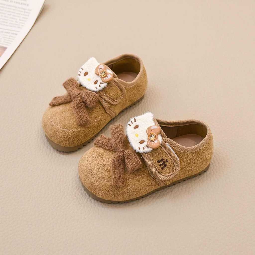 Kt Nơ Thời Trang Bé Gái Birkenstock Giày Phong Cách Mới Xuân Thu Trẻ Em Bé Trai Bé Gái Bé Công Chúa Giày Đế Mềm Thoáng Khí