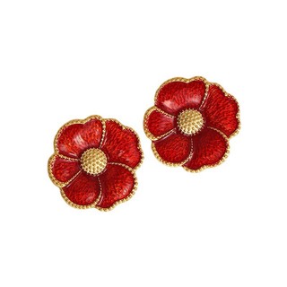 Bông tai cổ điển retro phong cách cung đình đơn giản, phù hợp với xu hướng thời trang sang trọng.