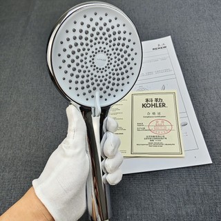 【 KOHLER 】Đầu vòi sen bạc cao áp hoàn toàn mới, dòng nước siêu mạnh, vòi sen tắm gia đình, vòi sen cầm tay 4 chế độ, đầu