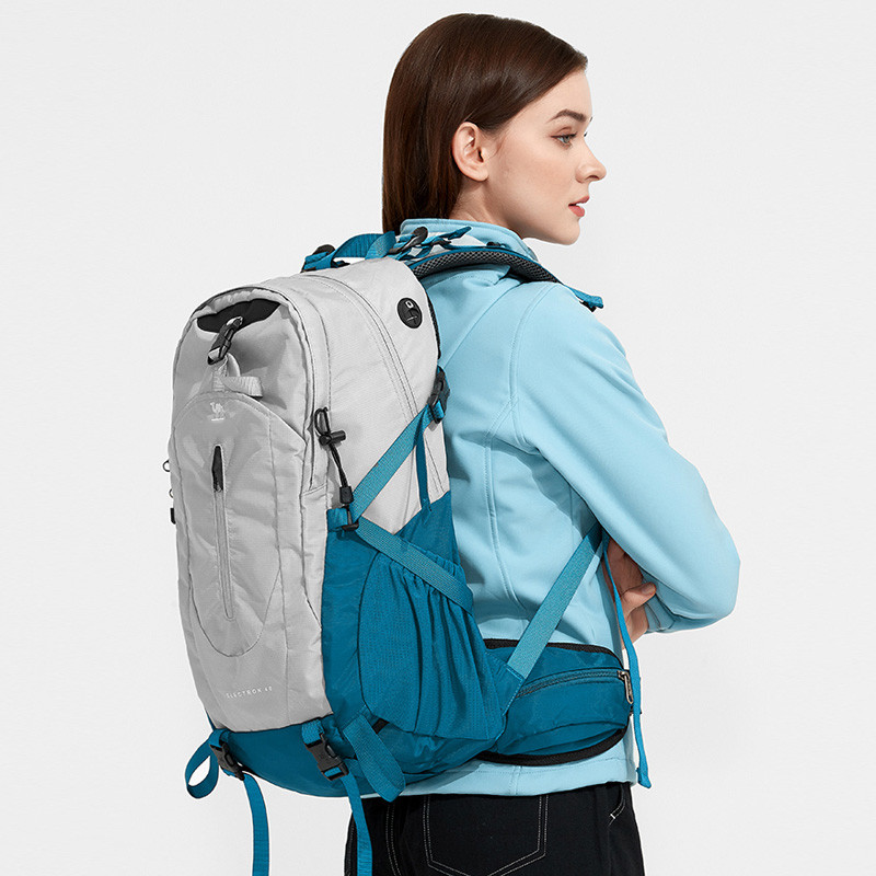 Túi leo núi CAMEL CROWN Ba lô ngoài trời 40L Du lịch Ba lô chống nước nhẹ dung tích lớn
