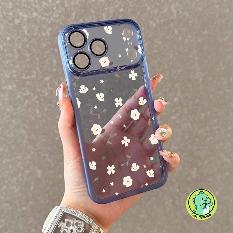 Ốp Điện Thoại Hoa Thanh Lịch Có Ống Kính Kính Cho Redmi K80 K70 K70E K60 K50 K50i K40 Gaming K40s K30 Ultra K30i K20 Pro Plus + 5G 4G Vỏ Chống Sốc Dễ Thương