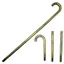 ZENZON Halloween Scepter, Nhựa Nhập Vai Chơi Trẻ Em Trang Phục Mía, Ảo Thuật Gia Sân Khấu Hiệu Suất Đen Vintage Cosplay Đi Bộ Gậy Giáng Sinh