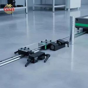 Kẹp đường ray dẫn hướng tuyến tính chịu tải nặng HGH15 / 20 / 25 Bộ giới hạn thanh trượt vòng cố định cho thiết bị tự động hóa CNC [VN]