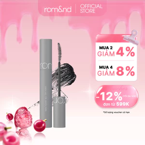Mascara chuốt mi siêu dài và cong mi tự nhiên, chống trôi Hàn Quốc Romand Han All Fix Mascara - Han All Line 7g