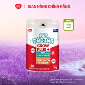 Sữa bột dinh dưỡng Kun Doctor 1+ chọn vị lon 800gr