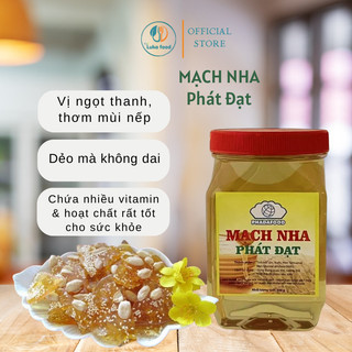 Mạch Nha Phát Đạt 500g - Mạch Nha Vàng Dẻo Thơm Nguyên Liệu Làm Kẹo Nougat, Kẹo Lạc, Sên Nhân Bánh Trung Thu