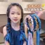 Hàng mới về❤❤❤ Xanh Xếp Ly Đầu Nữ Streamer Nơ Phụ Kiện Tóc Cao Đầu Lâu Mặt Nhỏ Rửa Mặt Băng Đô Đầu Mũ Mùa Hè