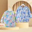 Thiết kế dài tay Tranh trẻ em Smock Lớp nghệ thuật mẫu giáo, Hoạt động tại nhà, Giờ ăn Cha mẹ 1 chiếc GSYO