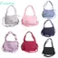 Túi đeo vai Nylon FUJIOU, Túi đựng bánh bao dây kéo màu trơn phong cách Hàn Quốc, Túi đeo chéo thể thao nhẹ đơn giản Túi đeo chéo nữ