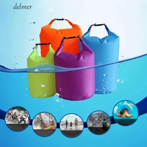 Túi Khô Chống Thấm Nước DELMER 5 / 10 / 20 / 40 / 70L Cắm Trại Dưới Nước Thể Thao Đi Bộ Túi Ngoài Trời Chống Thấm Nước Đi Bè Túi