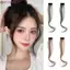 JUNYUE88US Nổ Giả, Kẹp Trong Phần Mở Rộng Tóc Tổng Hợp Nổ Tóc, Dài Vô Hình Xoăn Mặt Trước Dài Nổ