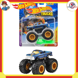 Hot Wheels Monster Truck 1:64 Scale Die-Cast Toy Car, Ages 3+, Single-Pack (Assorted Models)