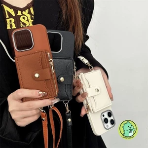 Ốp Điện Thoại Ví Sang Trọng Có Dây Buộc Cho Redmi K90 K80 Pro Max K70 K70E K60 Ultra K50 K40 Pro 5G 4G Vỏ Da PU Kinh Doanh Dễ Thương Vỏ Mềm
