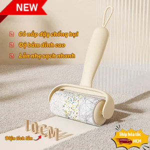 Cây Lăn Bụi Đa Năng LUMERA HOME Lõi Lăn 10cm, Tay Cầm Chắc Chắn, Dùng Cho Sofa Quần Áo