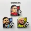 HT3 Lionel Messi Acrylic Tủ Lạnh Nam Châm Sáng Tạo Trang Trí Nhà Xoay Được Từ Tính Cho Tủ Lạnh Nhà Bếp TH3