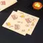 Khung Ảnh 100 Chiếc Bánh Sandwich Bọc Thực Phẩm Giấy Sáp Hamburger Khoai Tây Chiên Bánh Mì Nướng Dầu Giấy Gói Phụ Kiện Làm Bánh VN